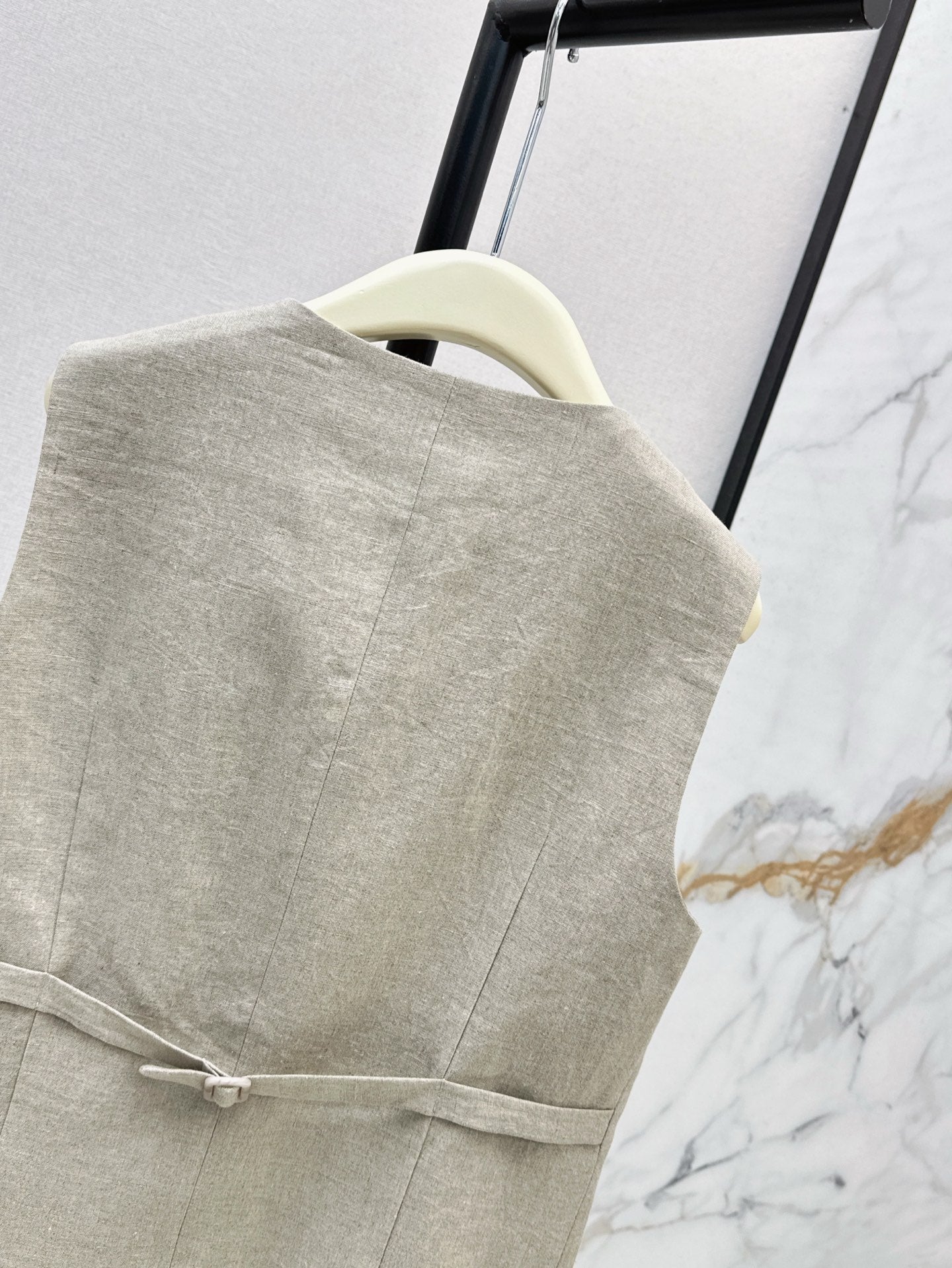 25ss linen vest