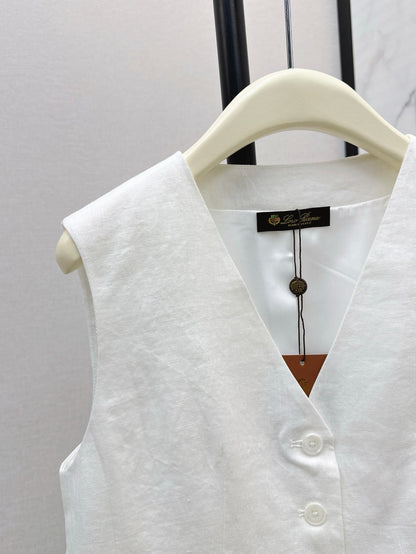 25ss linen vest