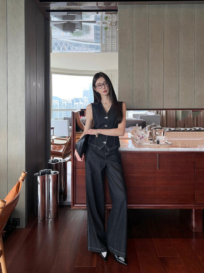 25ss embroidered jeans