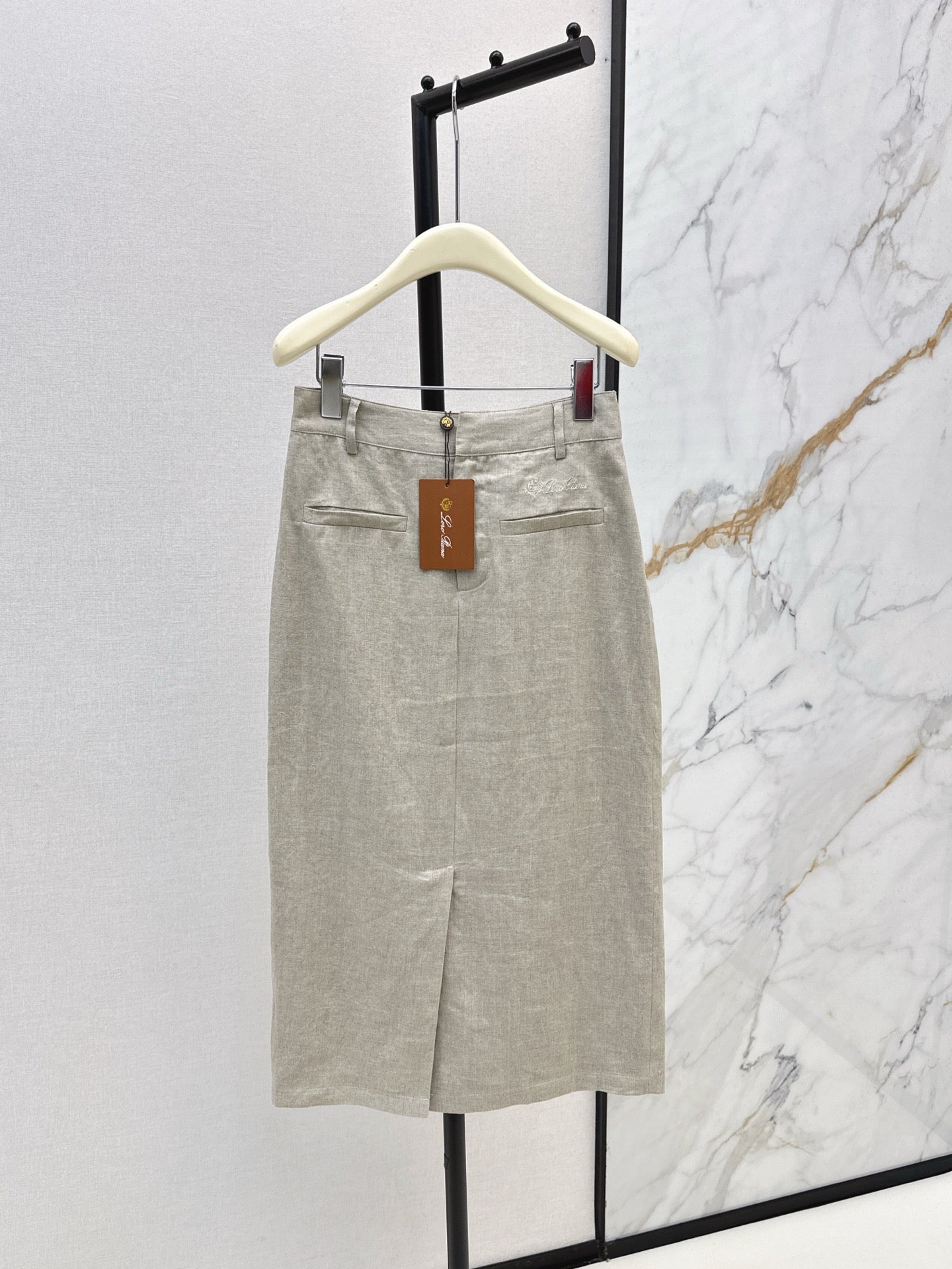 25ss linen skirt