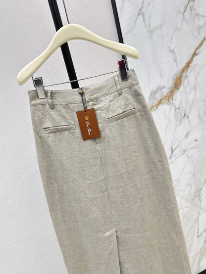25ss linen skirt