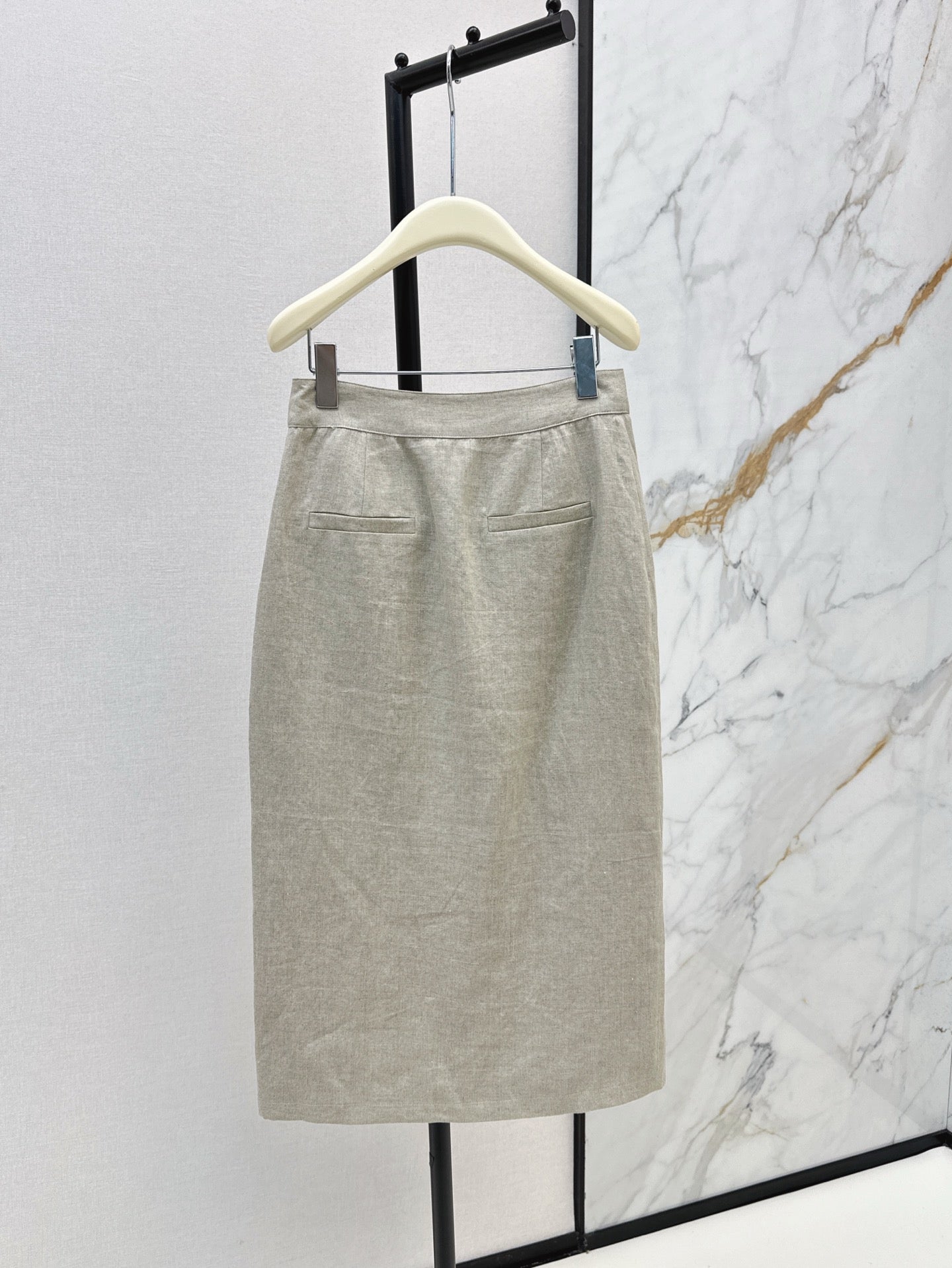 25ss linen skirt