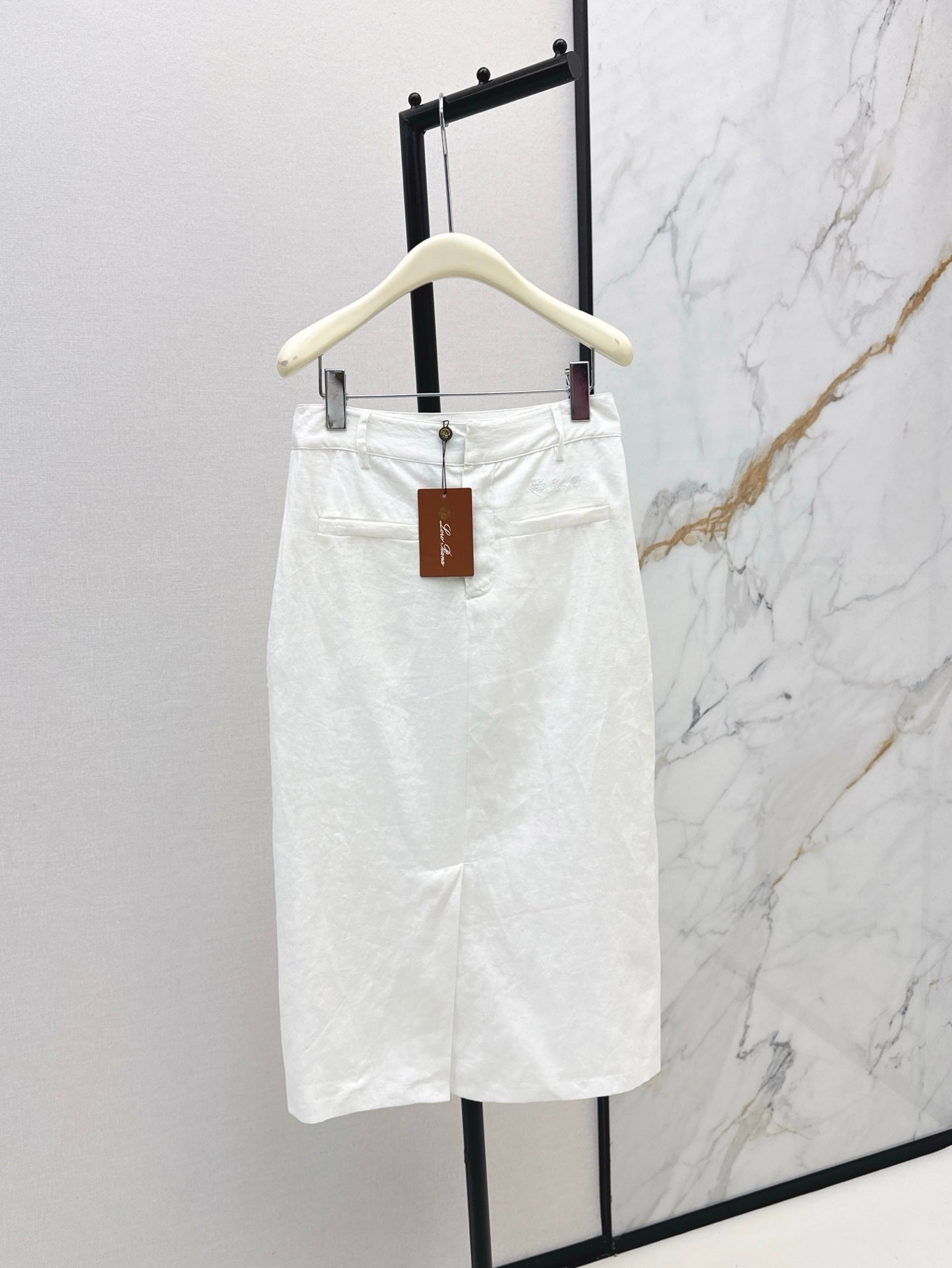 25ss linen skirt