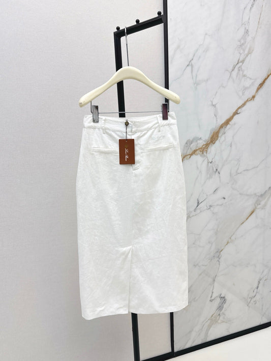 25ss linen skirt