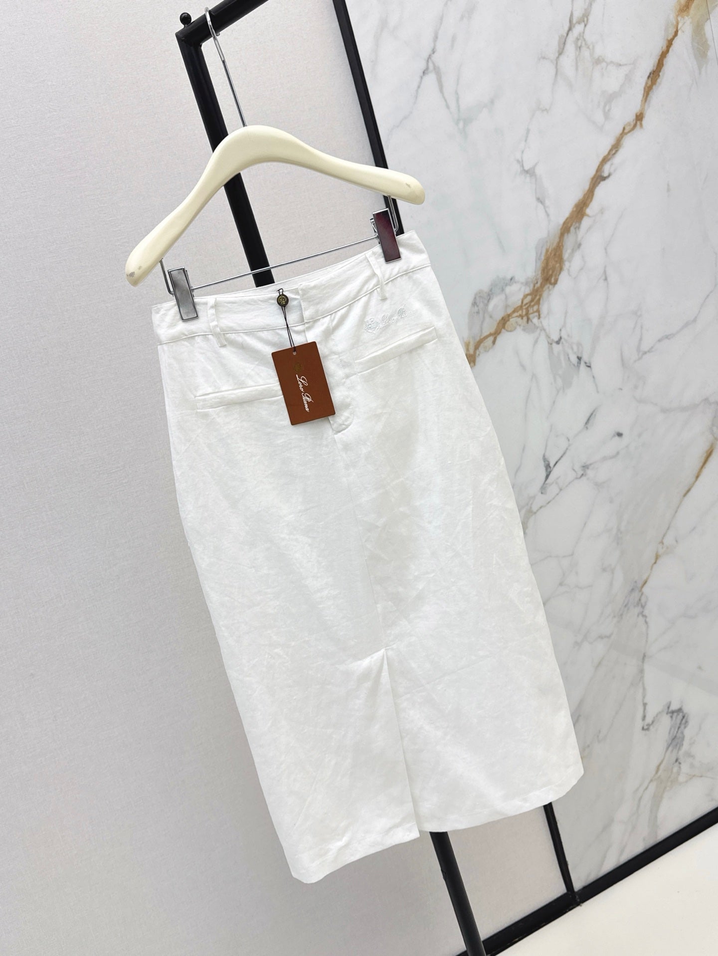 25ss linen skirt