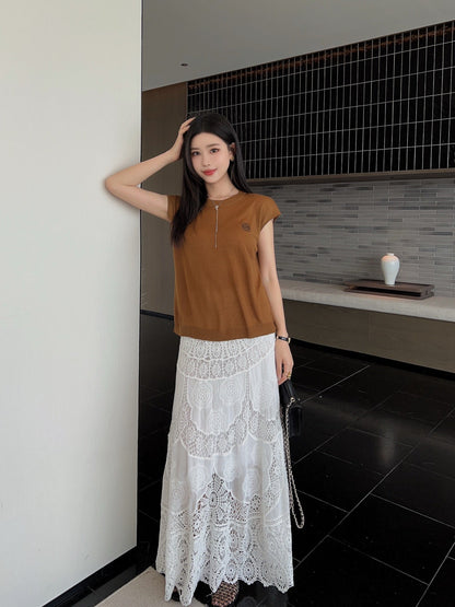 25ss knit sleeveless