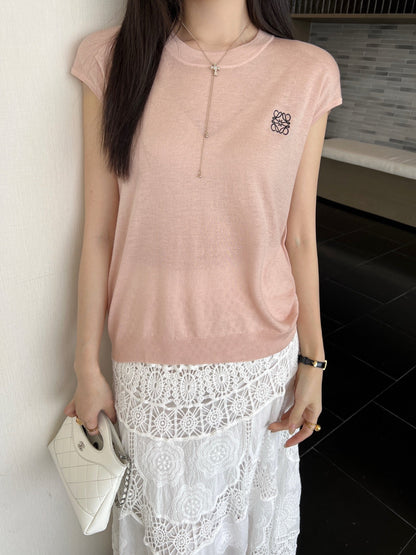 25ss knit sleeveless