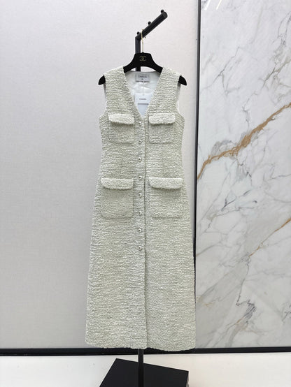 25ss woven shirt dress