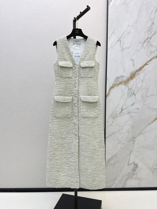 25ss woven shirt dress