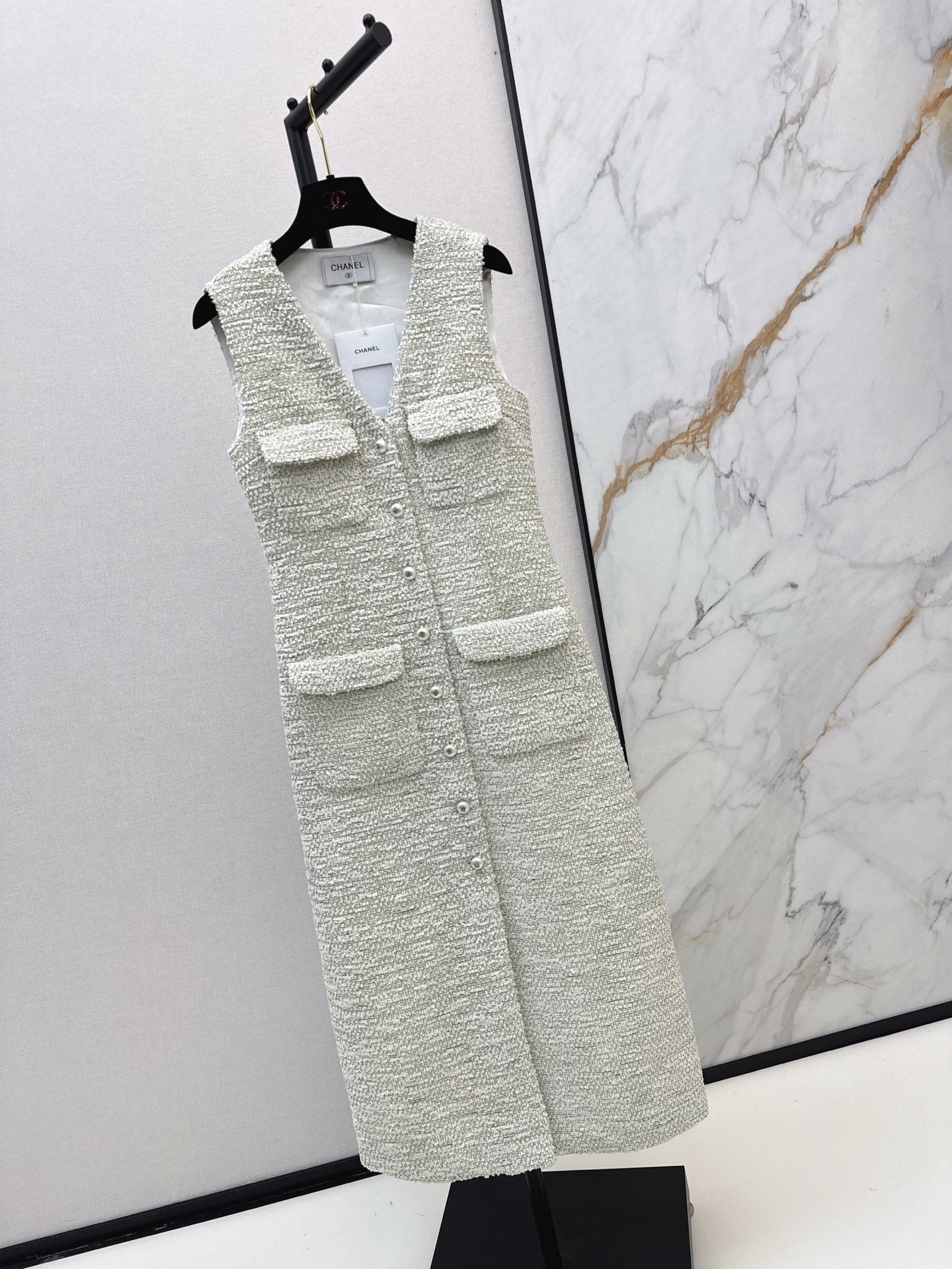 25ss woven shirt dress