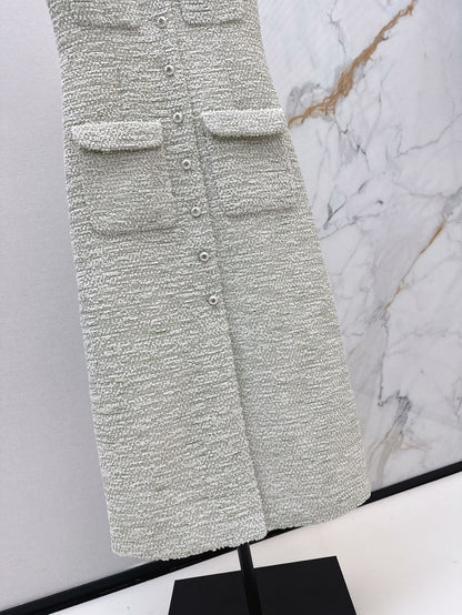 25ss woven shirt dress