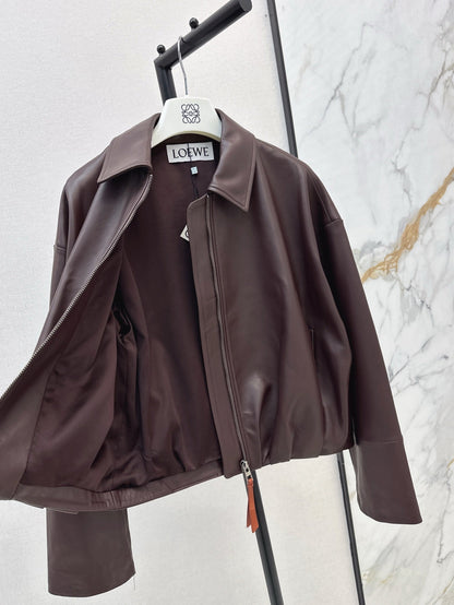 25ss leather jacket