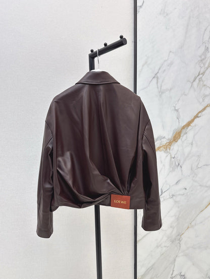 25ss leather jacket