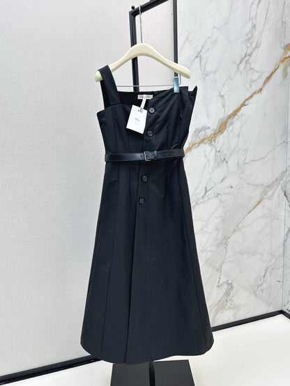 25ss one-shoulder dress