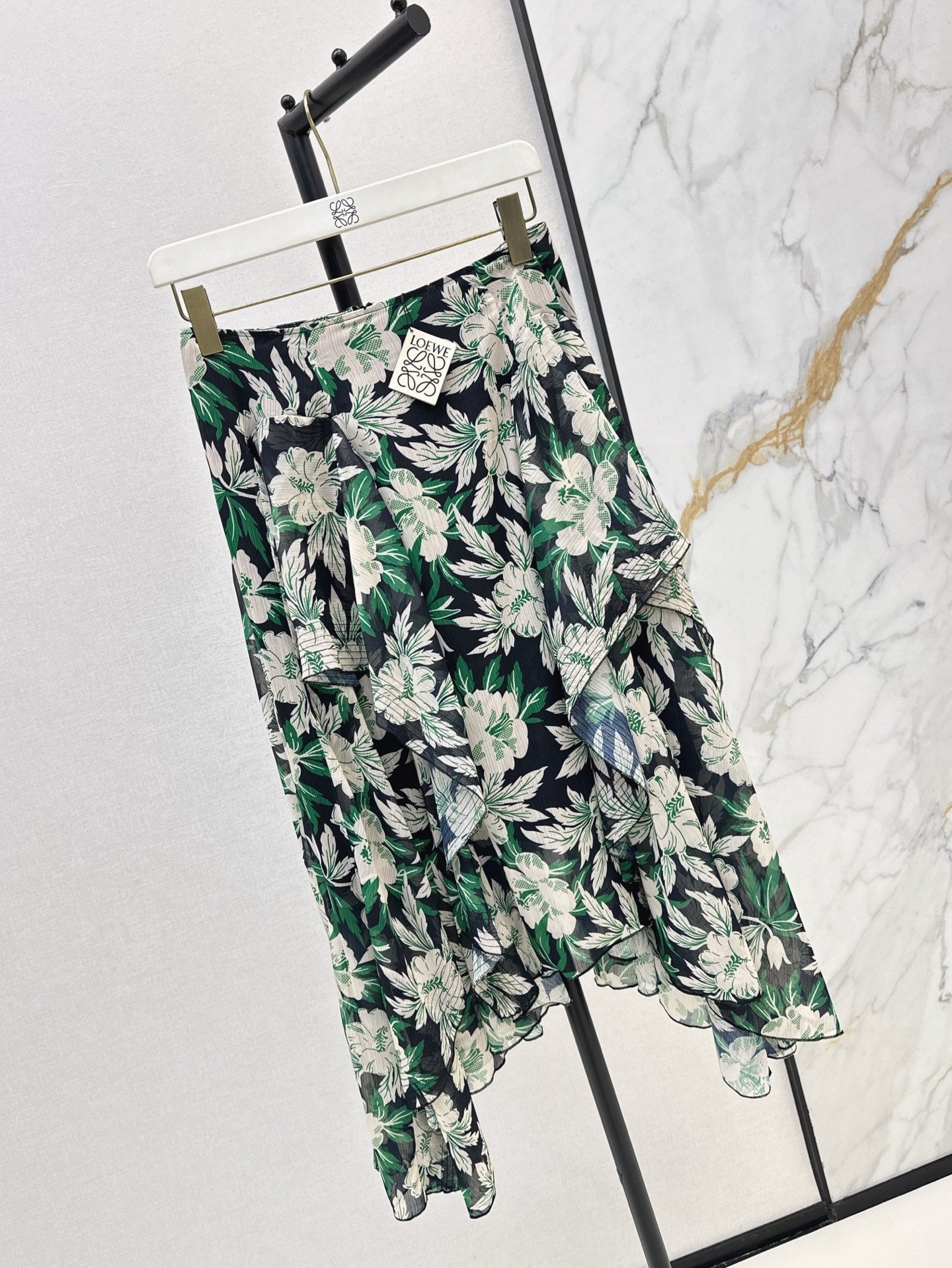 25ss printed skirt