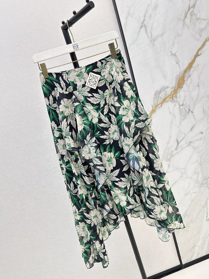 25ss printed skirt