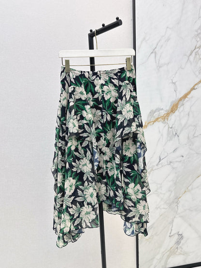 25ss printed skirt