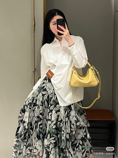 25ss printed skirt