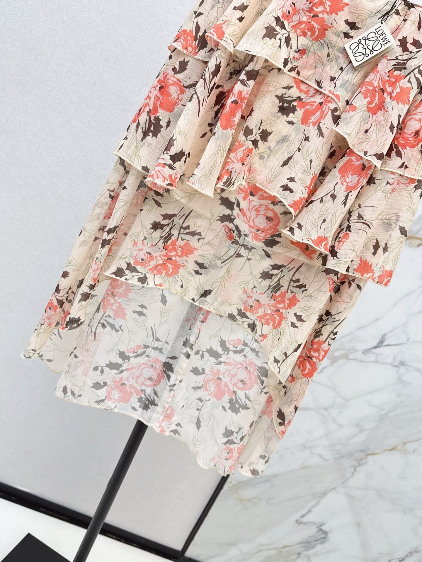 25ss printed skirt