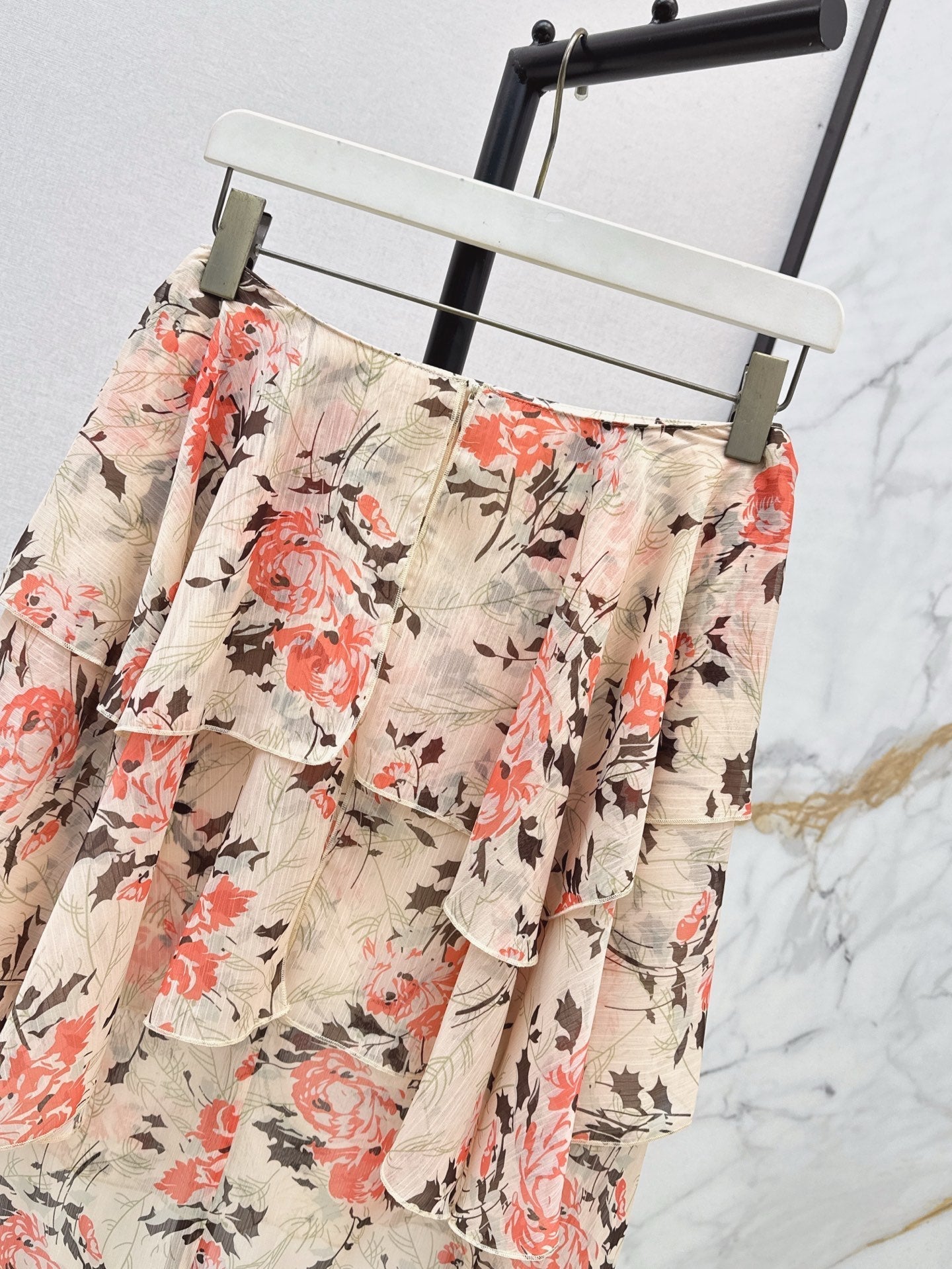 25ss printed skirt