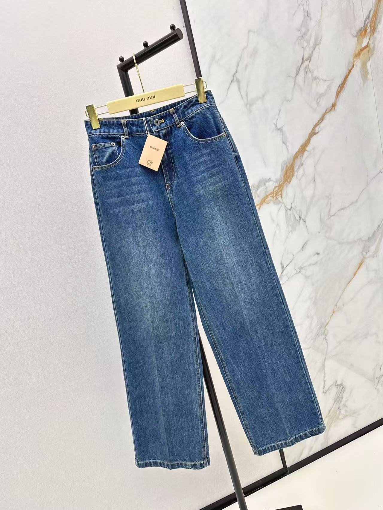 25ss embroidered jeans
