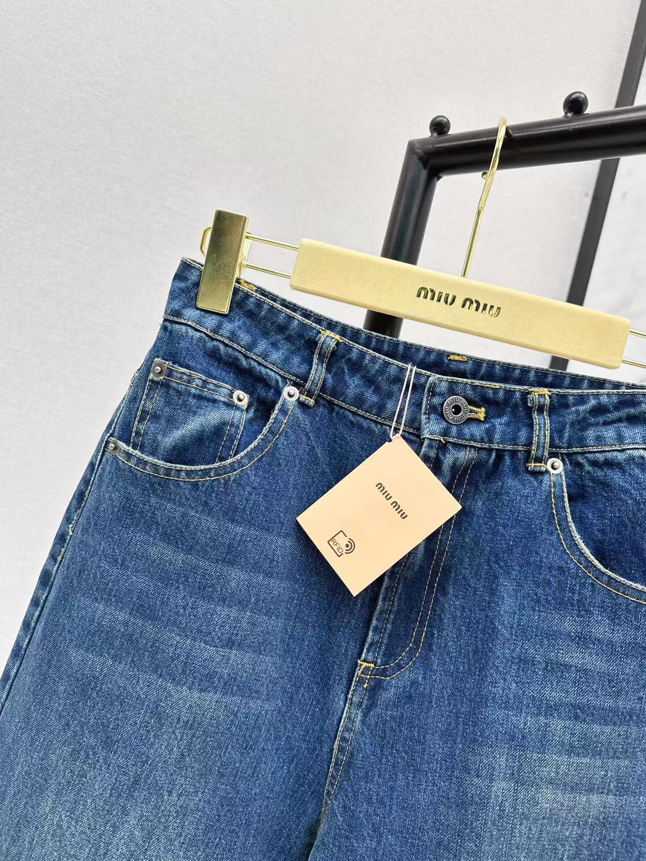 25ss embroidered jeans