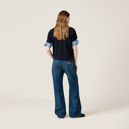 25ss embroidered jeans