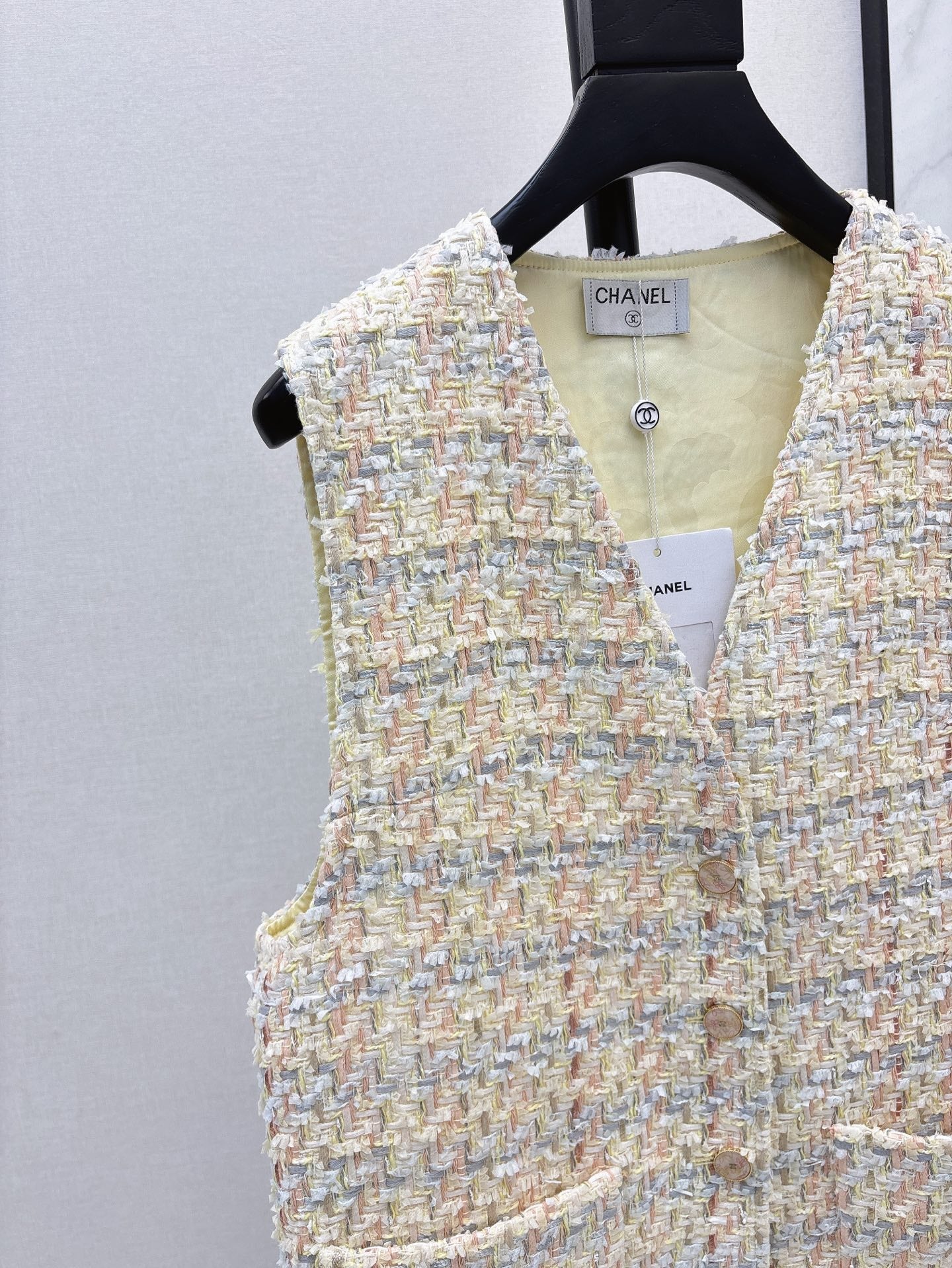 25ss woven vest