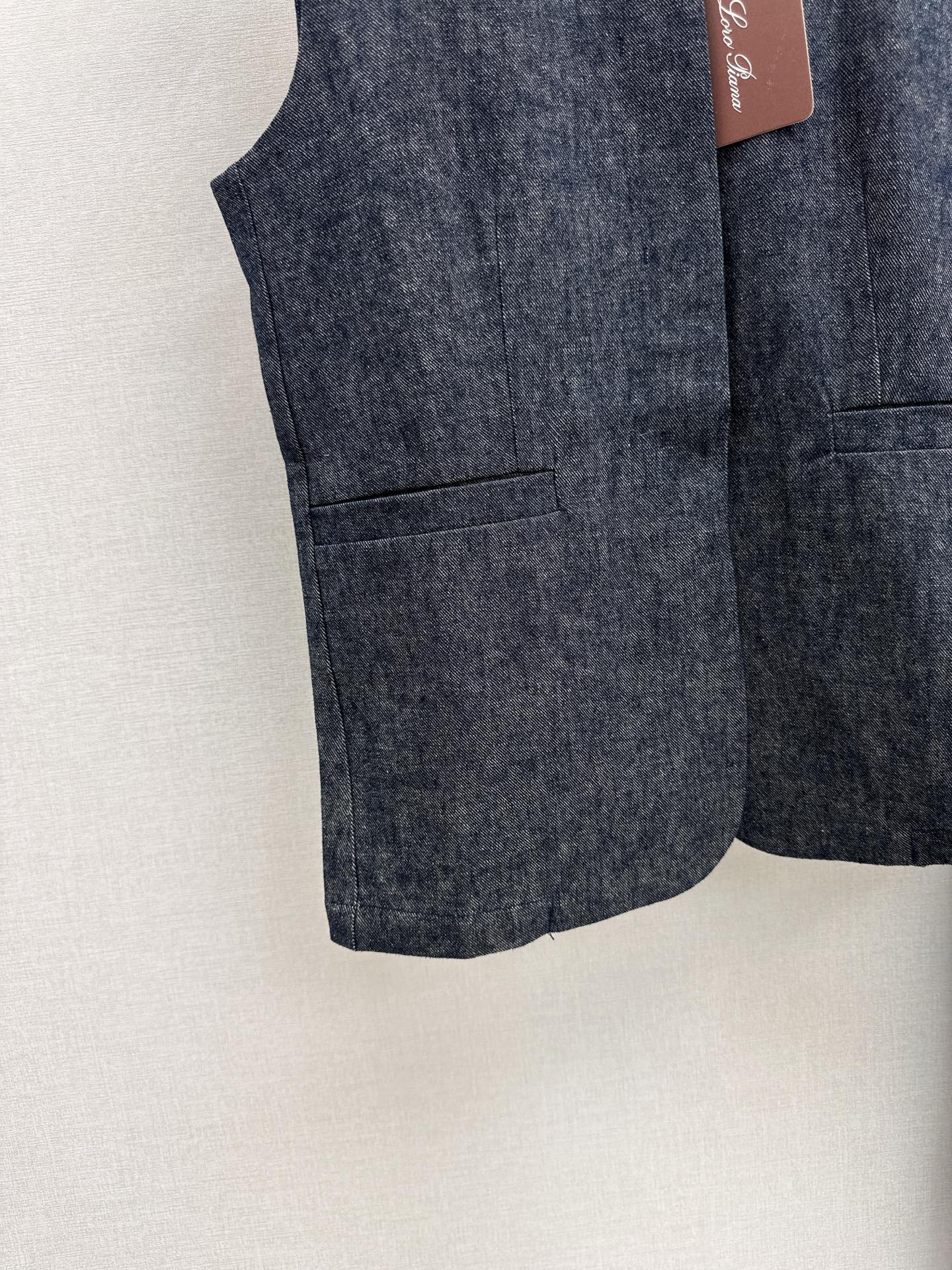 Lo 25ss linen vest set