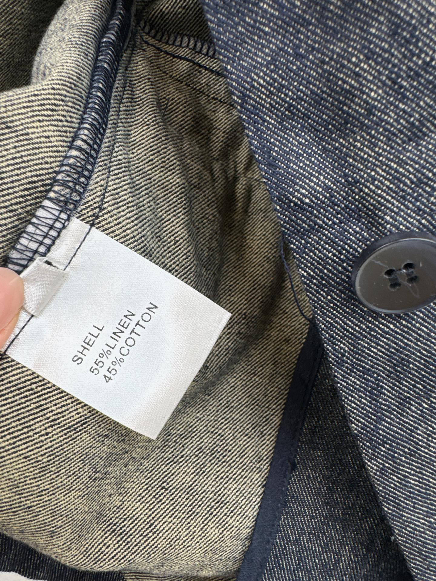 Lo 25ss linen vest set