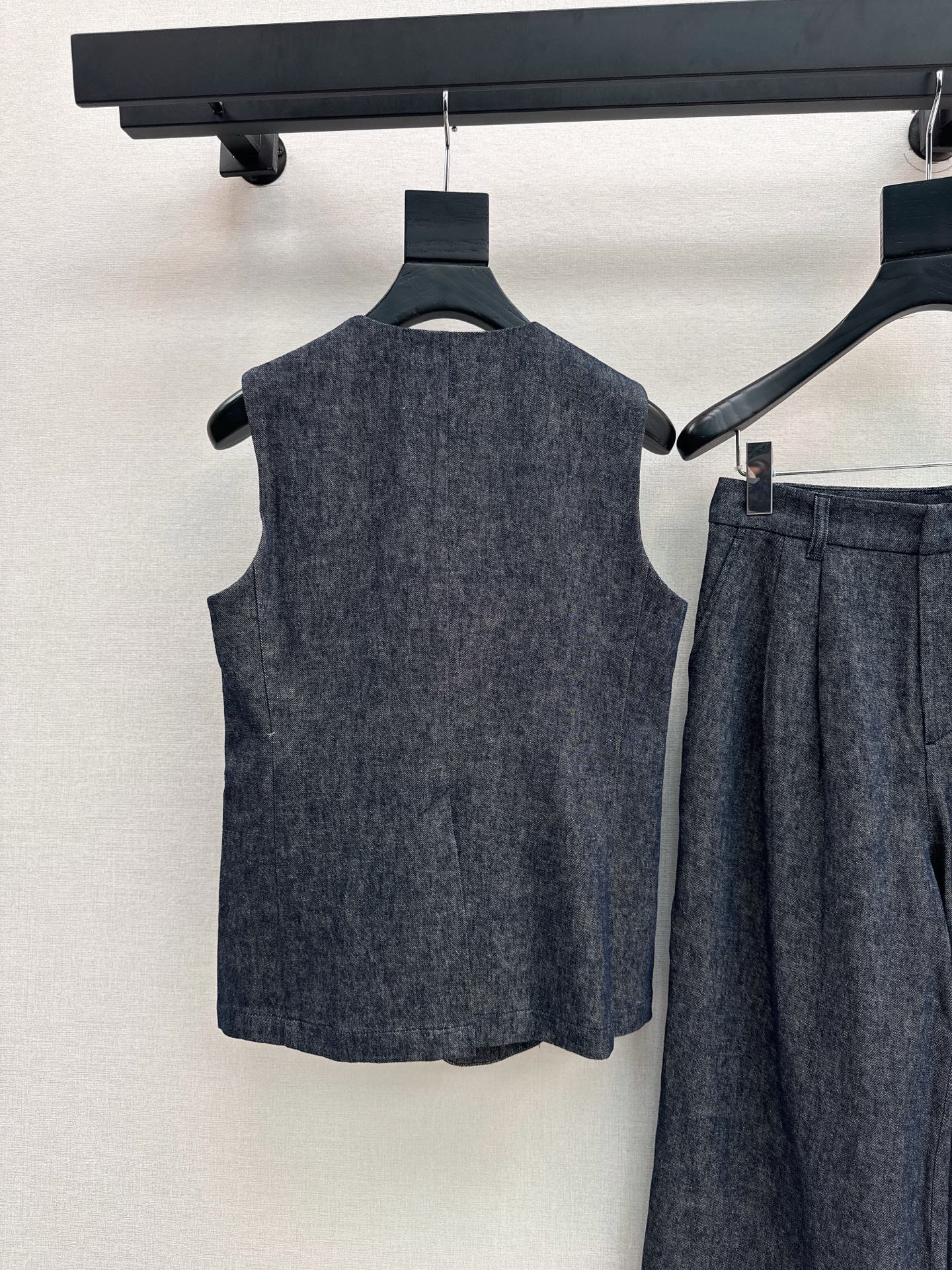 Lo 25ss linen vest set