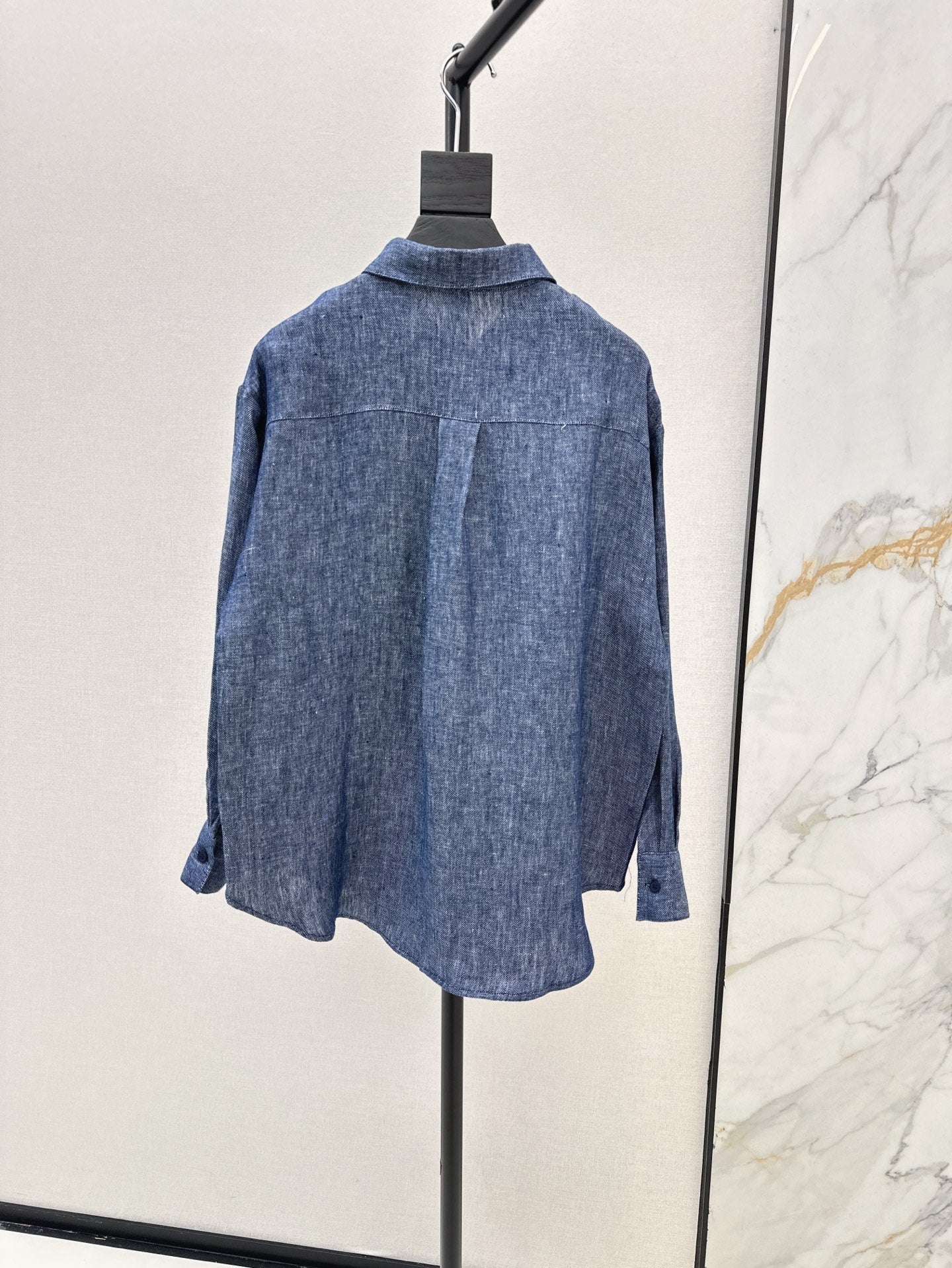 25ss linen embroidered shirt