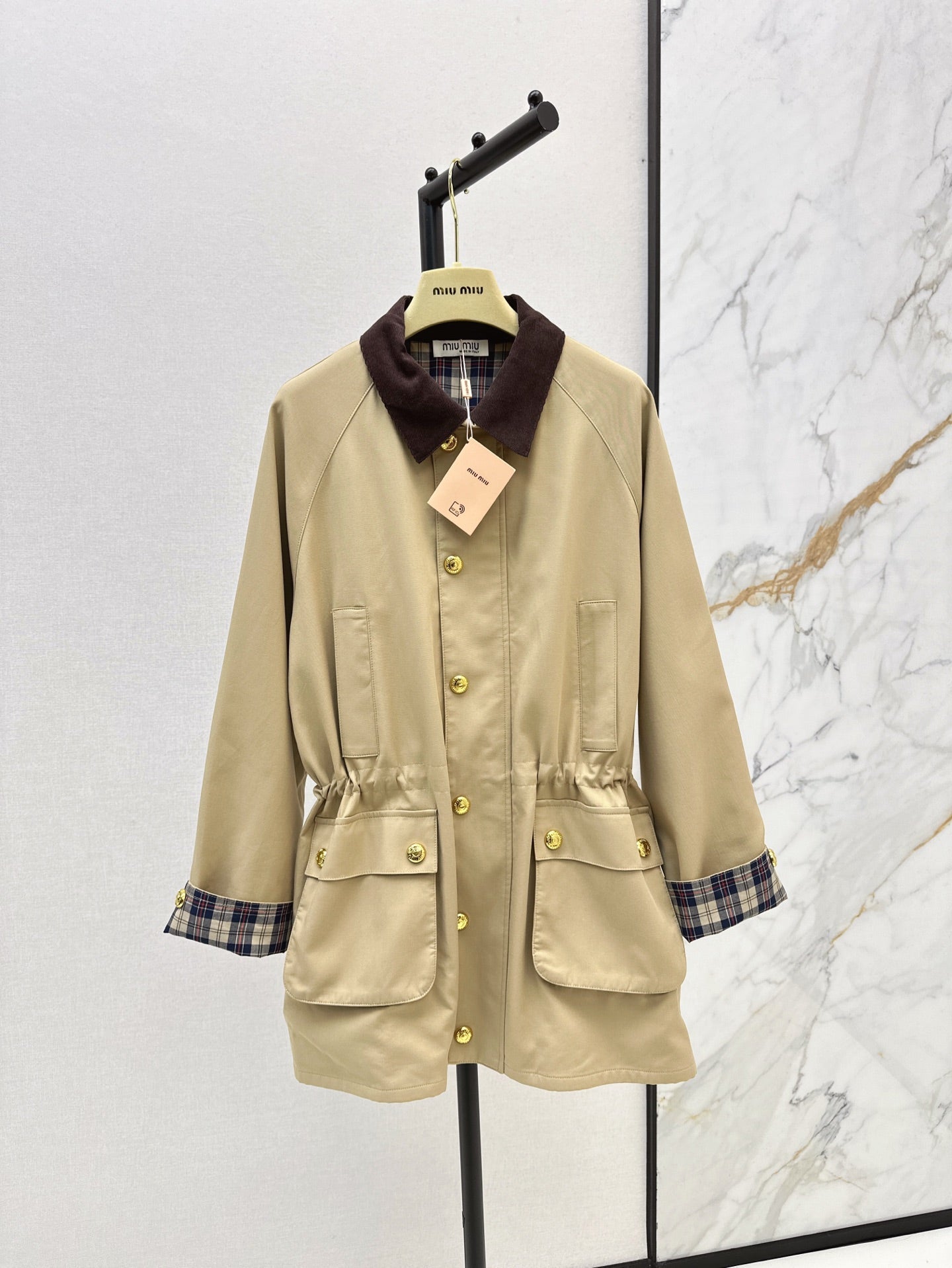 25ss cargo trench coat