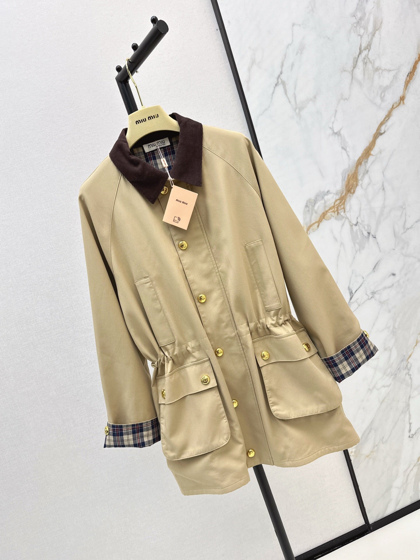 25ss cargo trench coat