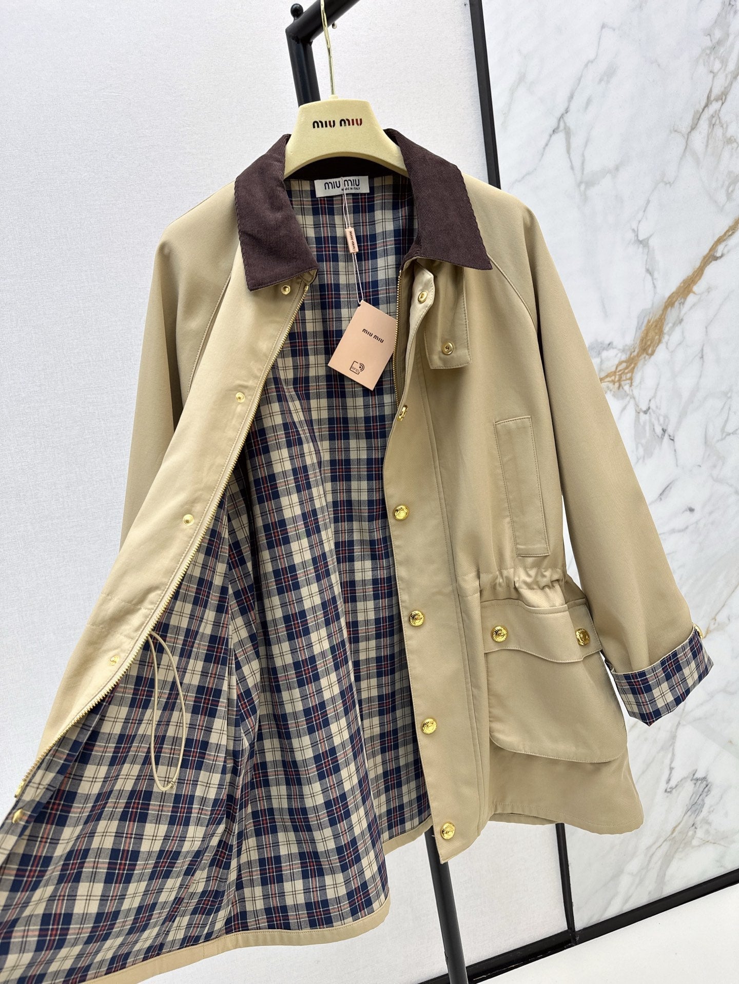 25ss cargo trench coat