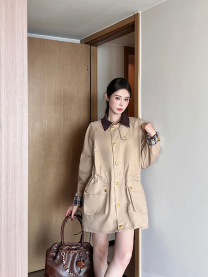 25ss cargo trench coat