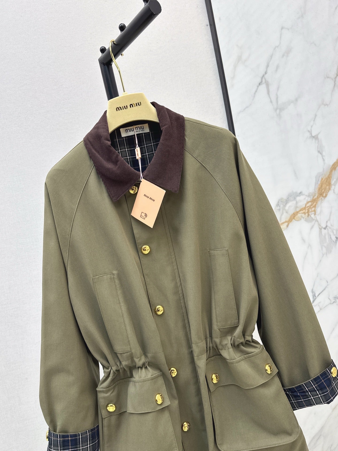 25ss cargo trench coat