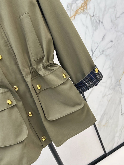 25ss cargo trench coat