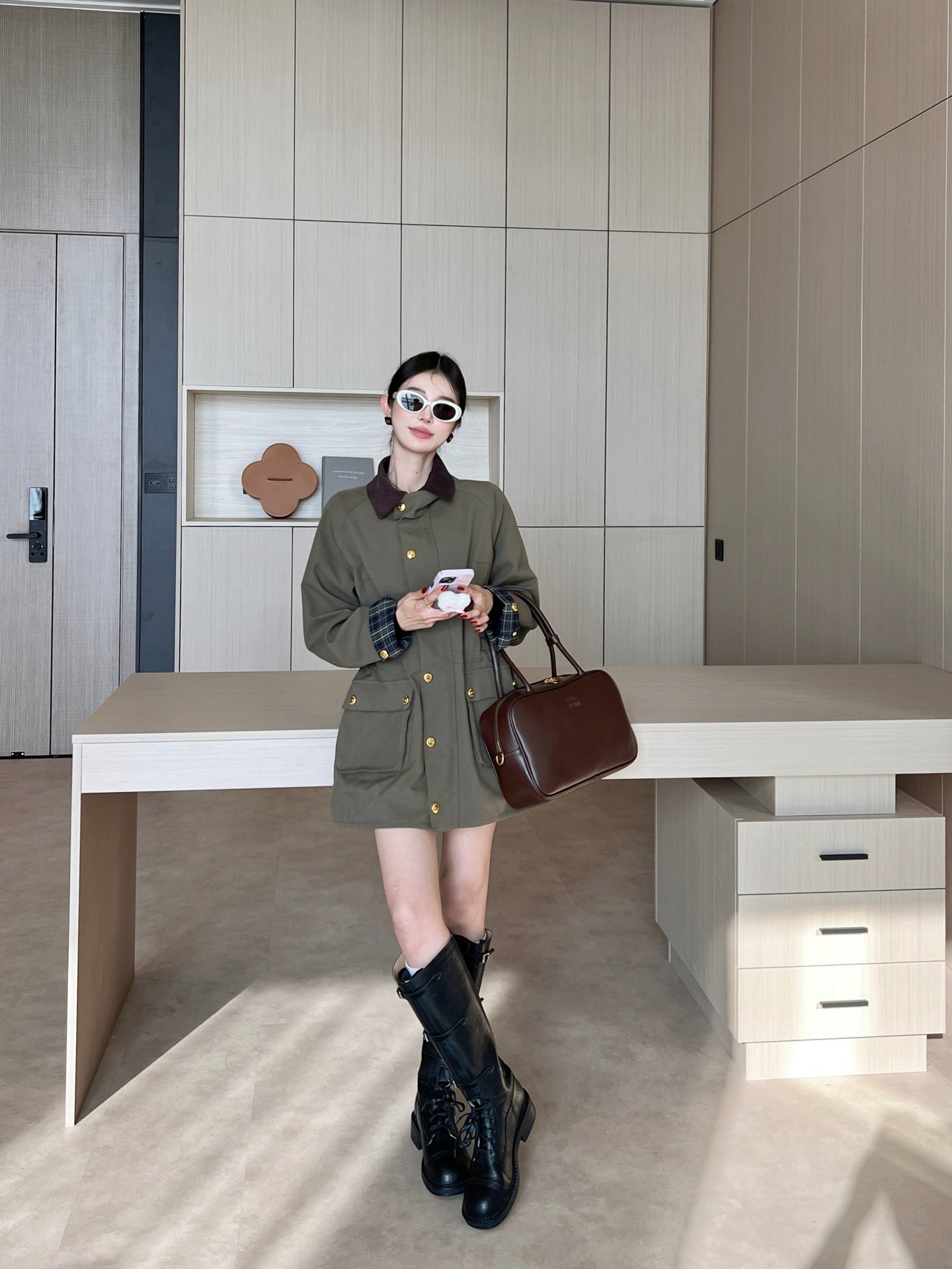 25ss cargo trench coat