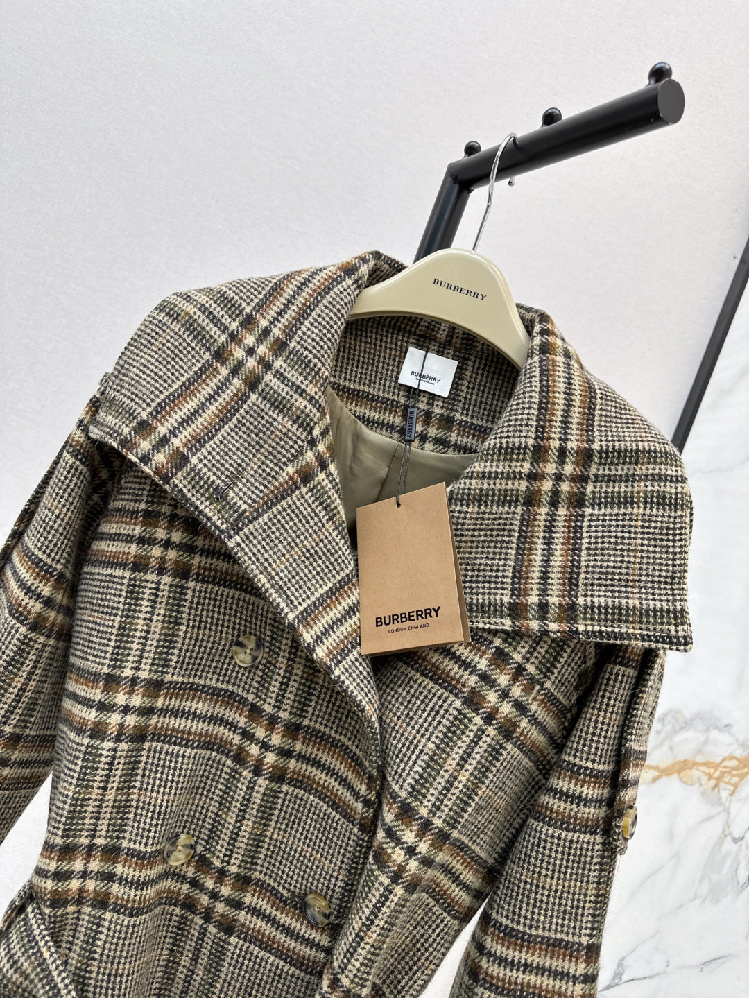 24fw wool trench coat