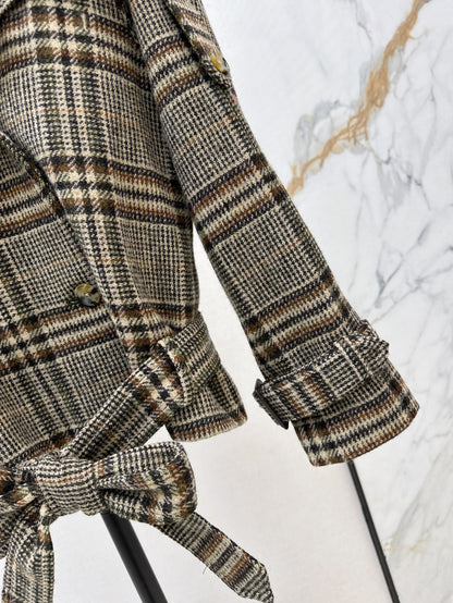 24fw wool trench coat