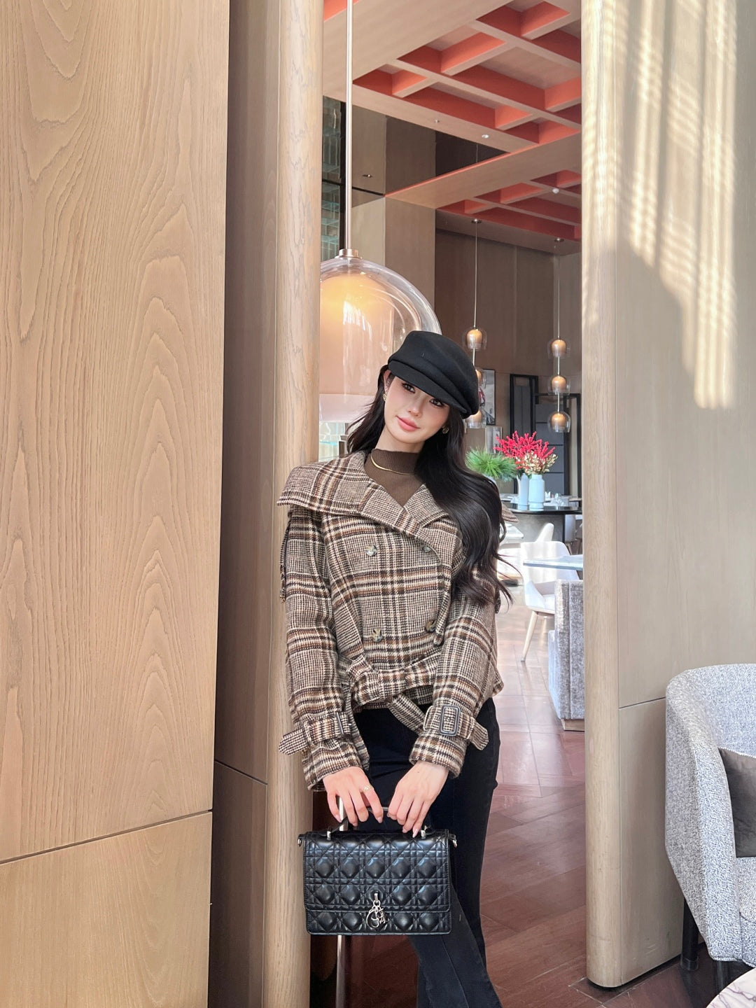 24fw wool trench coat