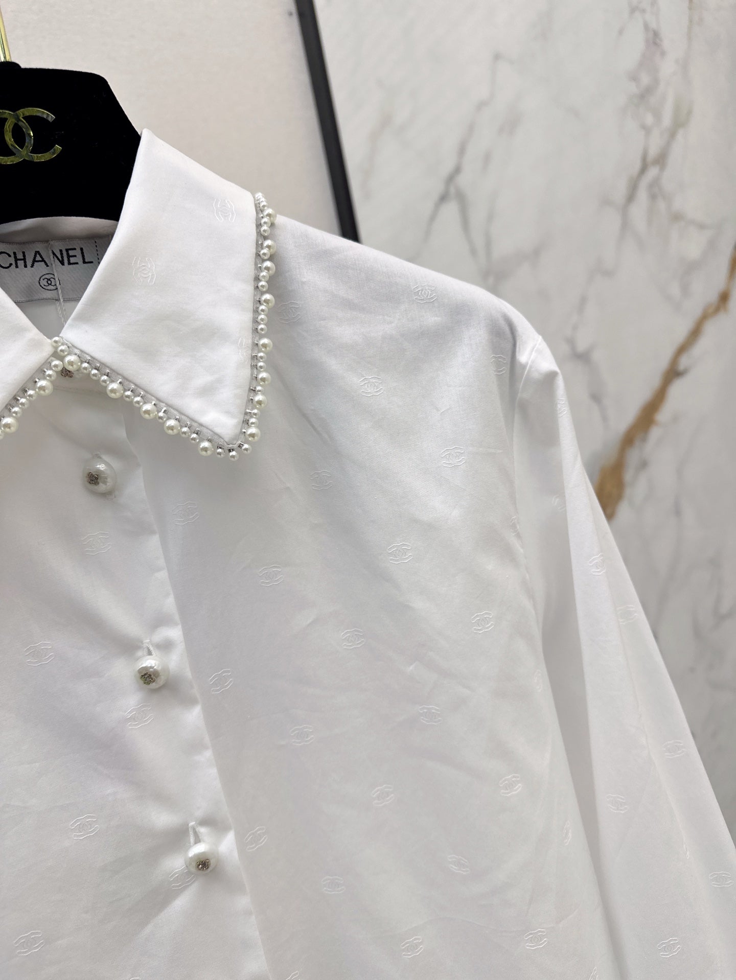 25ss beaded shirt