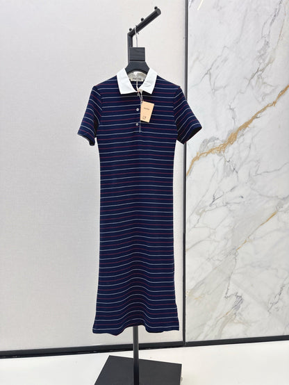 25SS striped dress