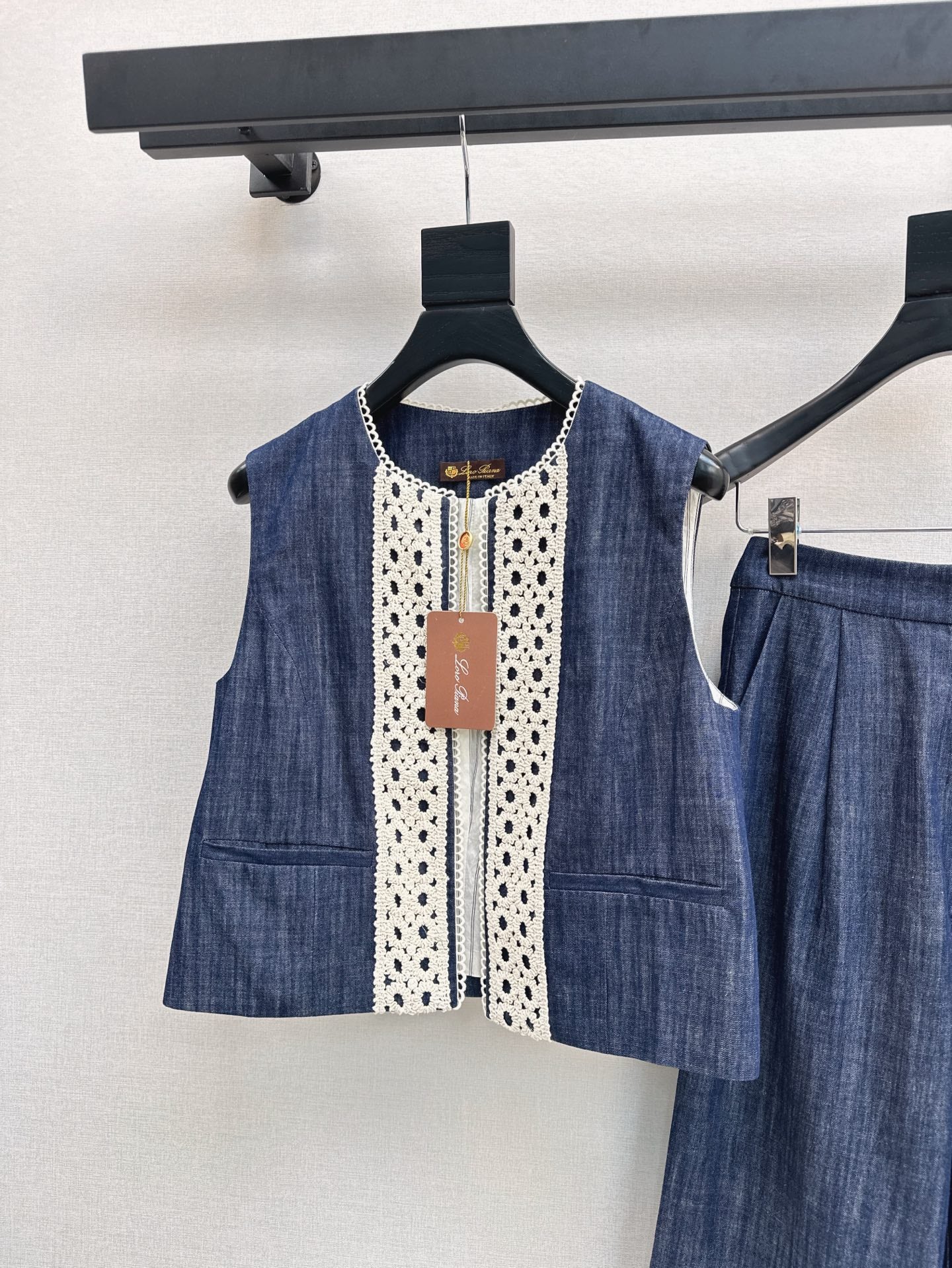 25ss linen woven set