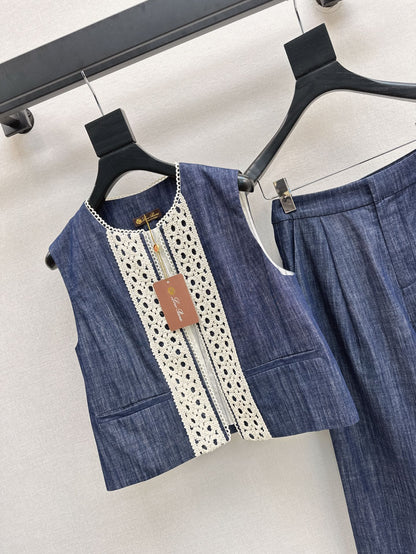 25ss linen woven set