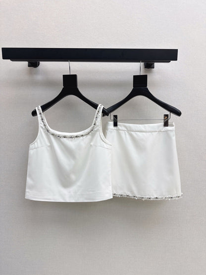 25ss beaded camisole set