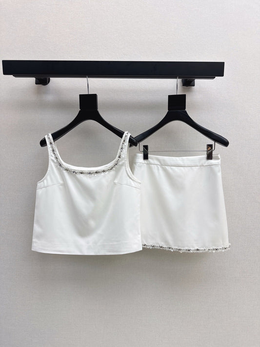 25ss beaded camisole set