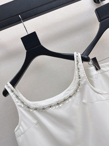 25ss beaded camisole set