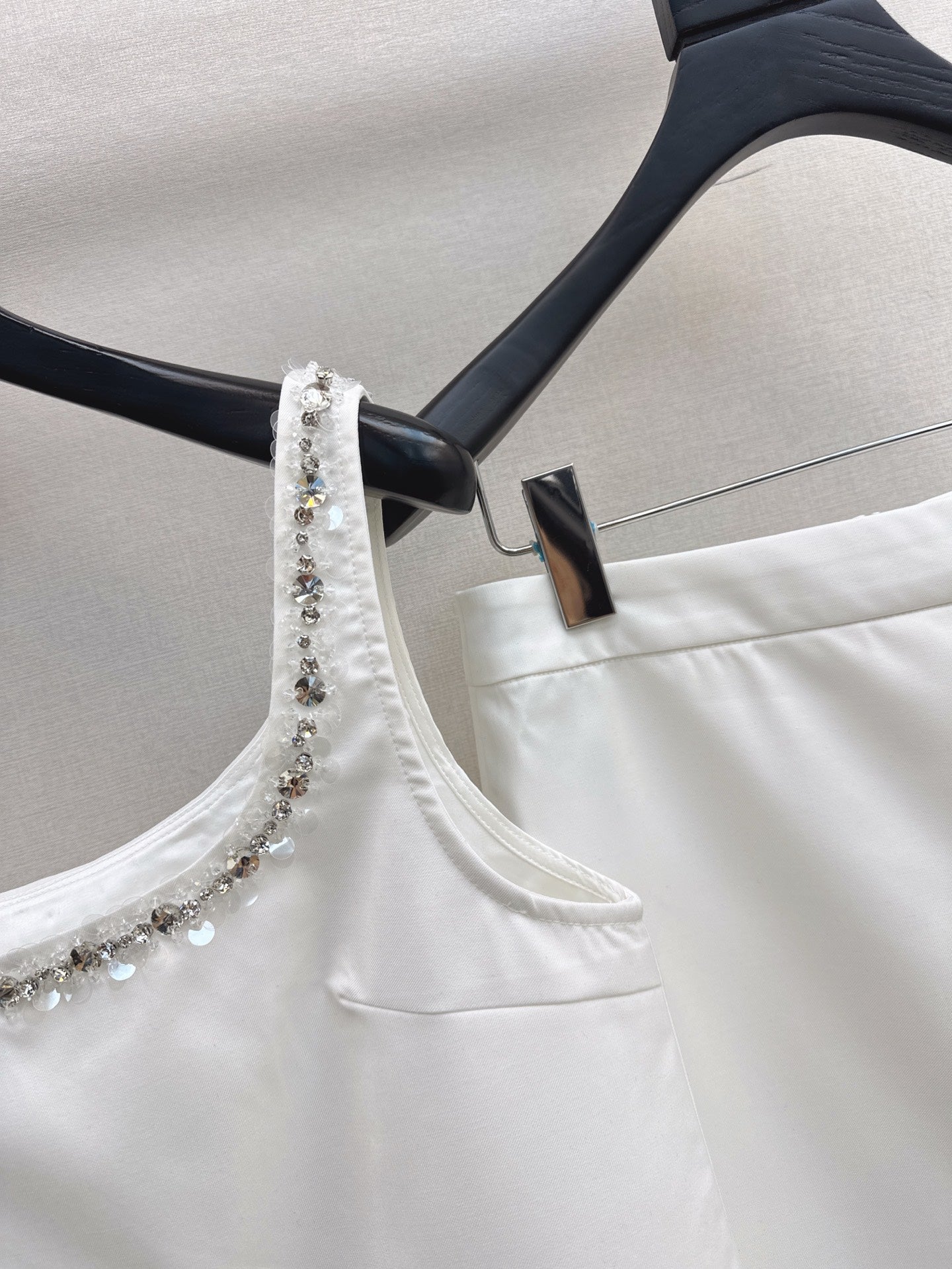 25ss beaded camisole set